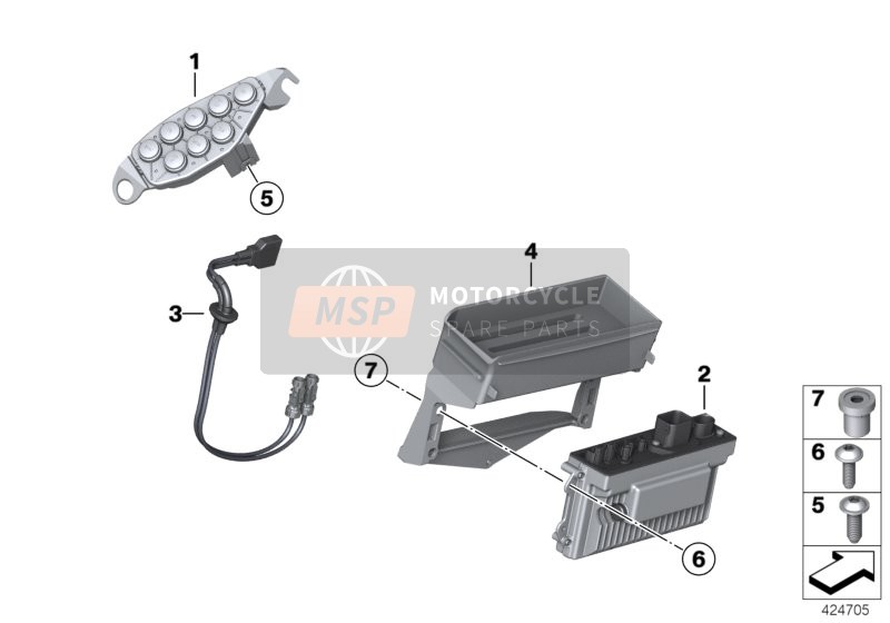 BMW R 1200 RT 10 (0430,0440) 2013 Sistema de sonido para un 2013 BMW R 1200 RT 10 (0430,0440)