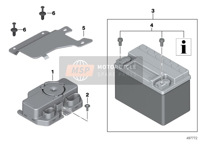 BMW R 1250 GS 19 (0J91, 0J93) 2019 Nachrüstsicherheitssystem Alarmanlage für ein 2019 BMW R 1250 GS 19 (0J91, 0J93)