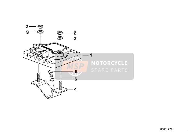 BMW R 45T 1981 Apparecchio di comando d'accensione per un 1981 BMW R 45T