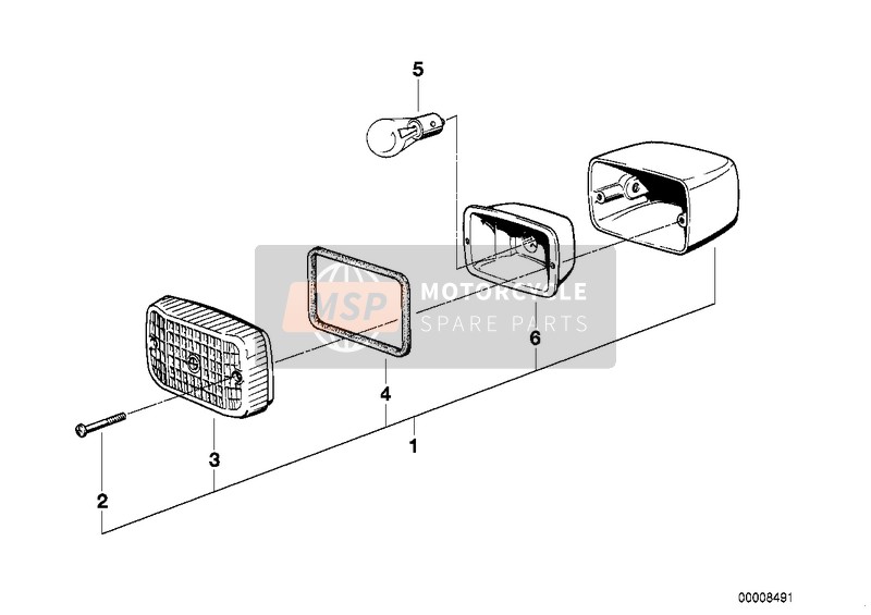 TURN INDICATOR, REAR