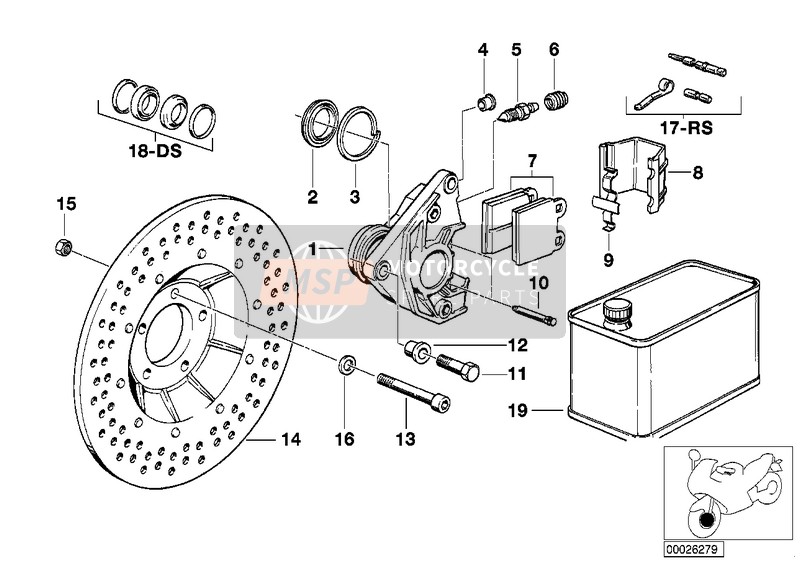 34111454807, Jeu De Joints Etrier De Frein, BMW, 0