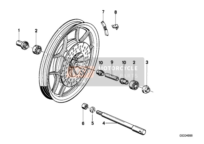 CAST RIM MOUNTING PARTS