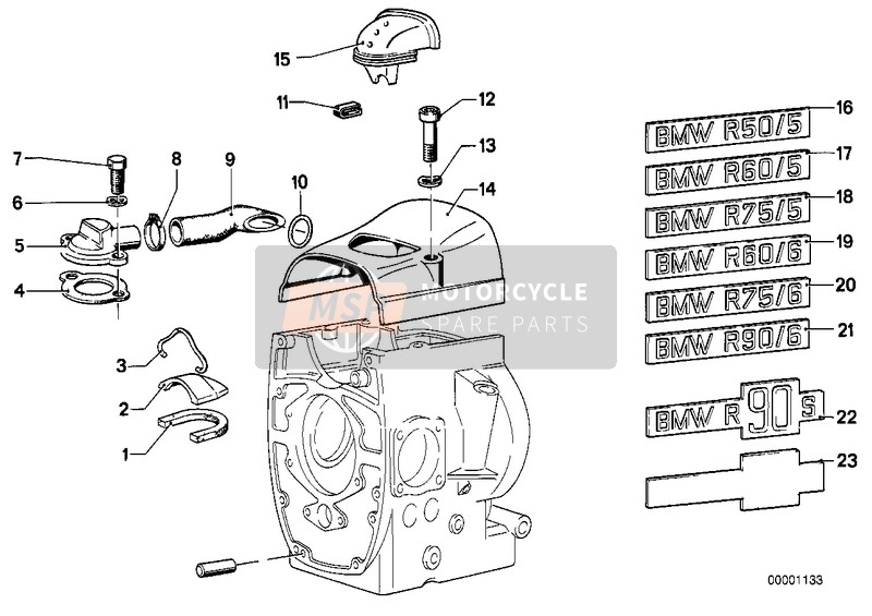 07129905539, Vis Isa, BMW, 2