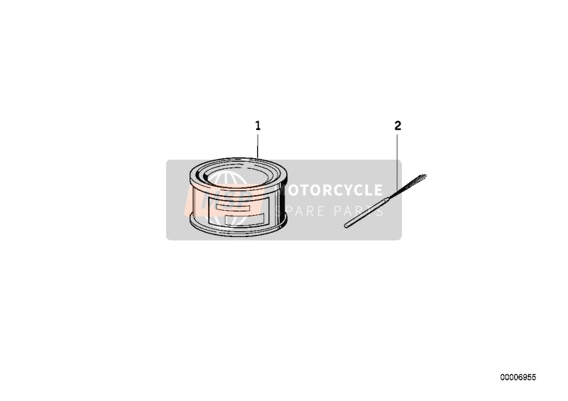 BMW R 50/5 1970 PAINT/PENCIL for a 1970 BMW R 50/5