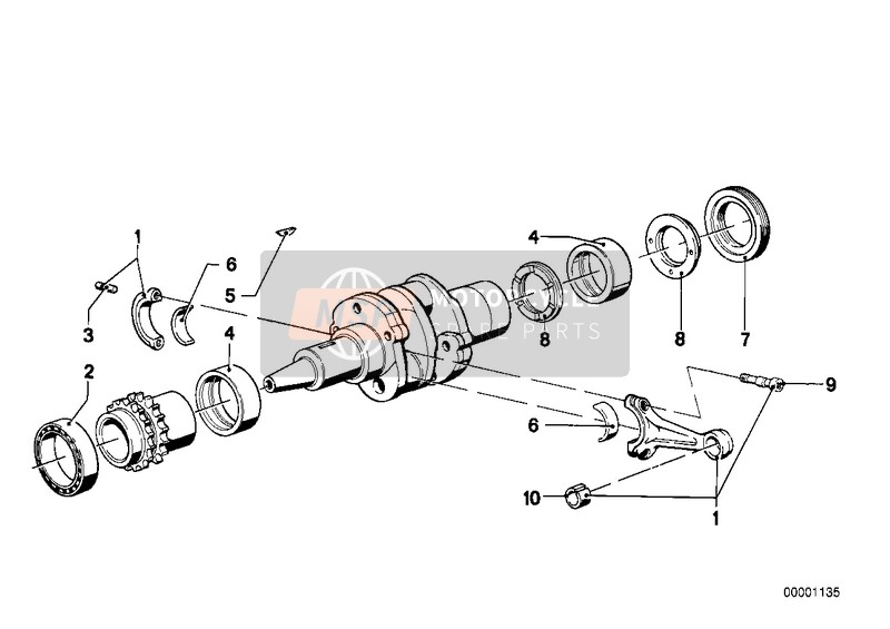 11241338457, Connecting Rod Bush, BMW, 0