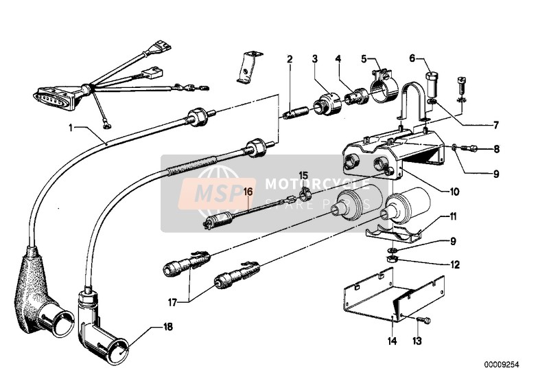 BMW R 50/5 1977 Entstörstecker für ein 1977 BMW R 50/5