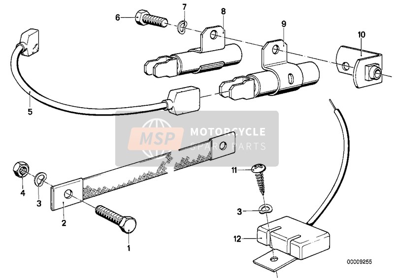 BMW R 50/5 1974 SUPPRESSION CAPACITOR 2 for a 1974 BMW R 50/5