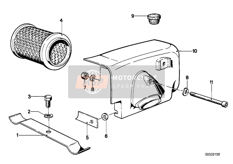 61211459734, Screw, BMW, 1