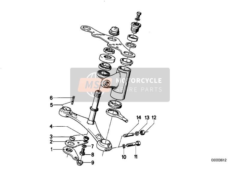 31421230577, Gabelbrücke Unten, BMW, 0