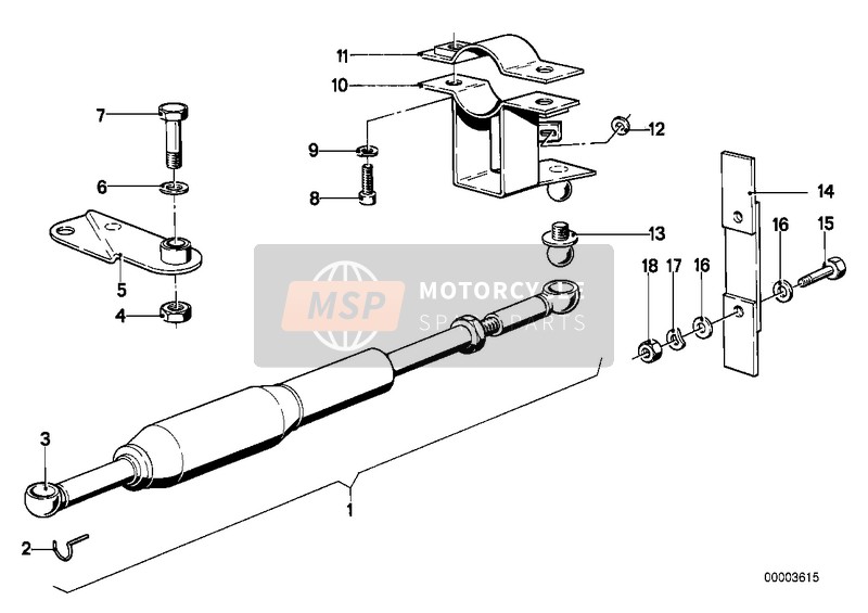 31421232361, Stuurdemping, BMW, 1