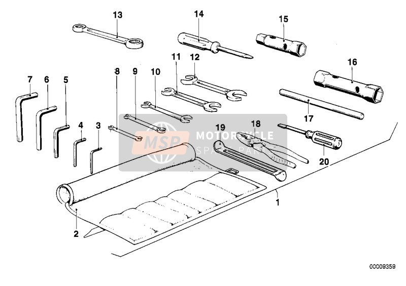 BMW R 60/5 1980 Car Tool for a 1980 BMW R 60/5