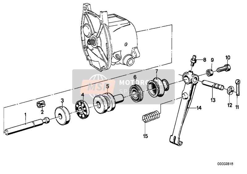 BMW R 60/5 1979 CLUTCH CONTROL for a 1979 BMW R 60/5