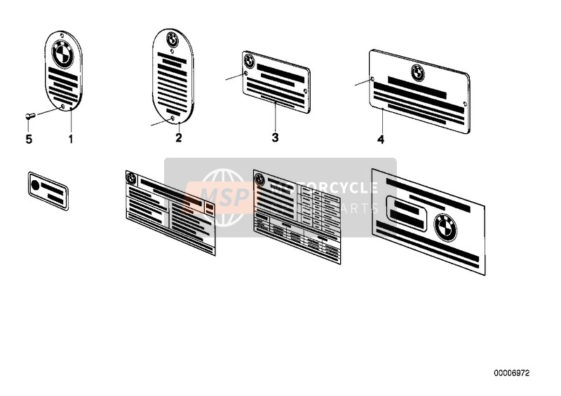 51141233662, Typeplaatje, BMW, 0