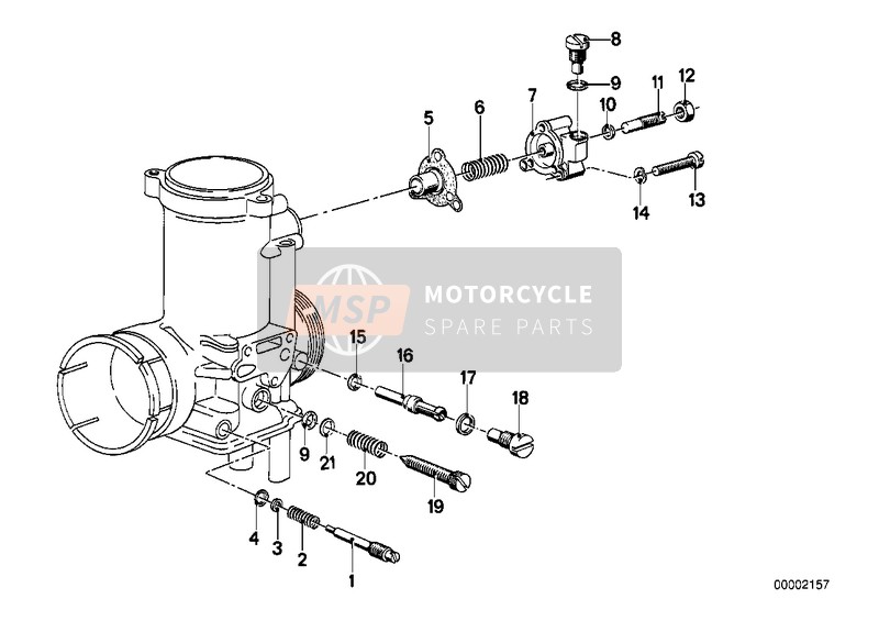 CARBURETOR-IDLING MIXTURE SCREW