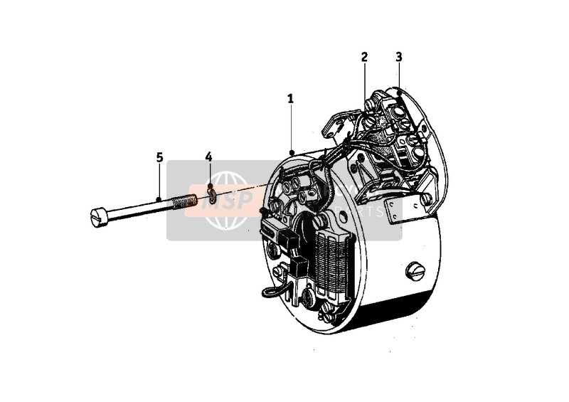 BMW R 50/2 1961 Alternateur 1 pour un 1961 BMW R 50/2