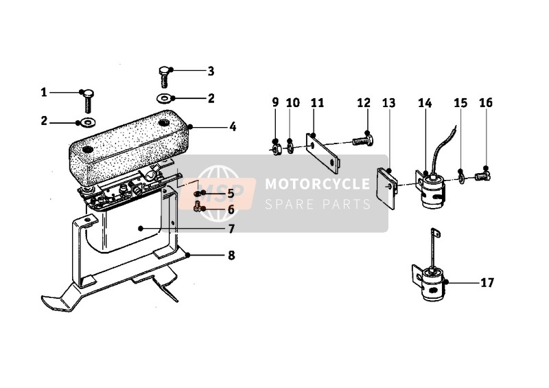 BMW R 50/2 1965 Generatore 7 per un 1965 BMW R 50/2