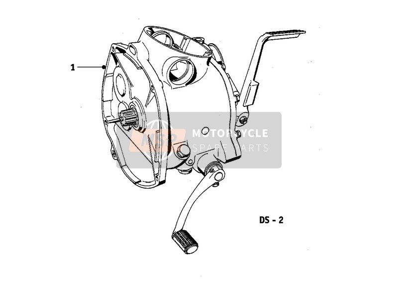 BMW R 50/2 1961 Transmission 3 pour un 1961 BMW R 50/2