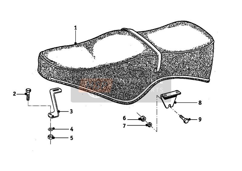 07119936134, Tooth Washer, BMW, 1