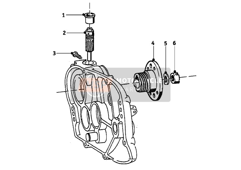 BMW R 50 1959 Transmission 6 pour un 1959 BMW R 50