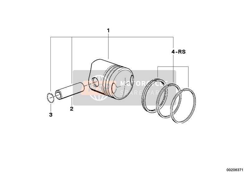 BMW R 60 TIC 1978 Piston et pieces detachees pour un 1978 BMW R 60 TIC