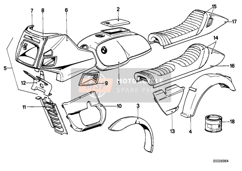 Pieces peintes   588 bronco