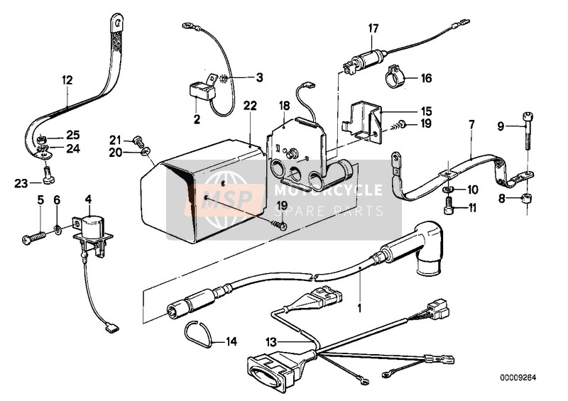 BMW R 80 G/S 1982 ANTI-INTERFERENCE KIT for a 1982 BMW R 80 G/S