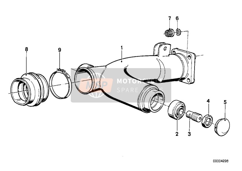 BMW R 80 G/S 1991 Basculante para un 1991 BMW R 80 G/S