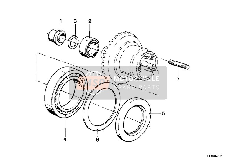 DIFFERENTIAL-CROWN WHEEL INST.PARTS 1