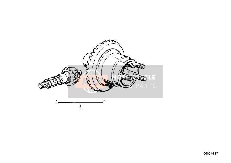 Differential-Crown Wheel Set