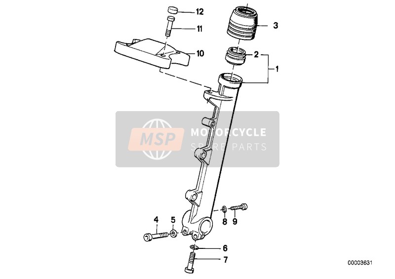 31421452390, Gleitrohr Aluminium Blank Rechts, BMW, 0