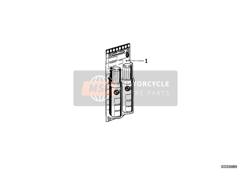 BMW R 65 (35KW) 1989 METALLIC TOUCH UP PENCIL METALLIC for a 1989 BMW R 65 (35KW)