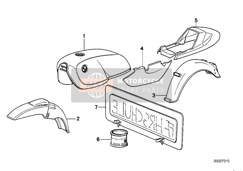 PAINTED PARTS 612 POLARIS 2