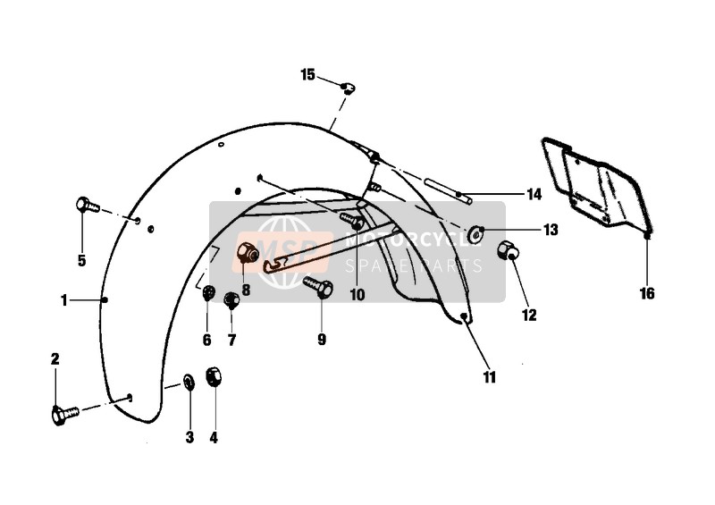 REAR WHEEL PROTECTION PLATE