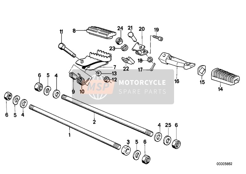 46711242109, Fussrastengummi, BMW, 2