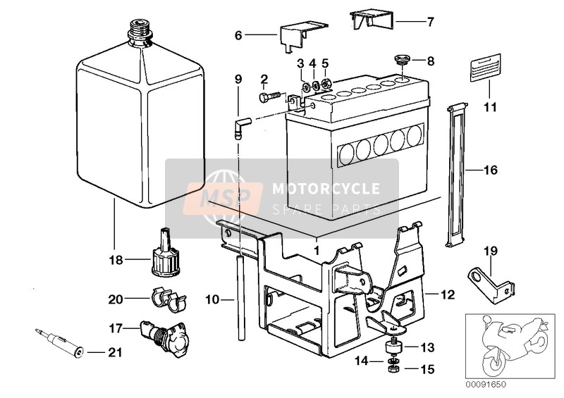 51141873247, Hinweisschild Batterie, BMW, 0