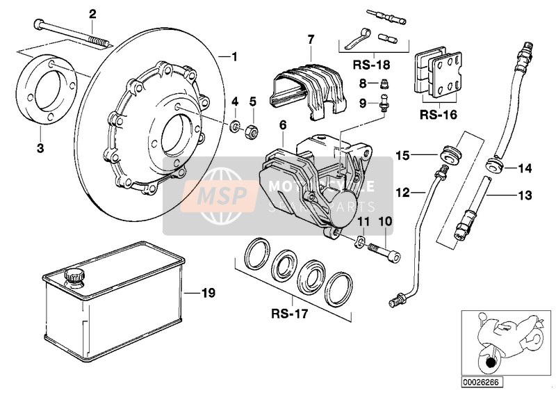 FRONT WHEEL BRAKE