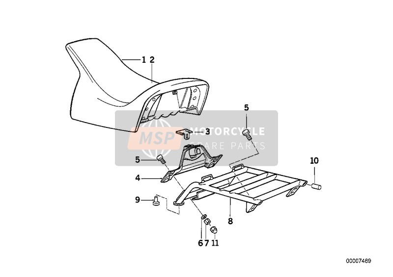 46512315375, Soporte, BMW, 0