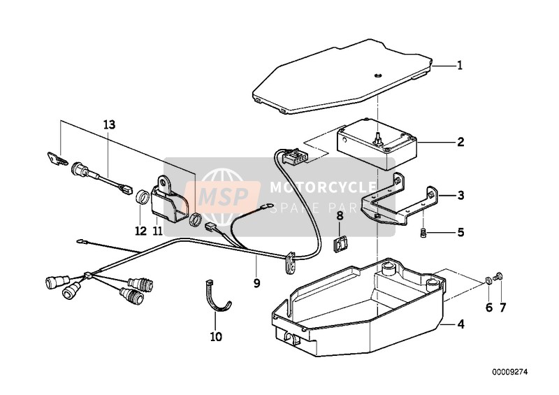 BMW R 100 GS PD 1994 Alarm Systems for a 1994 BMW R 100 GS PD