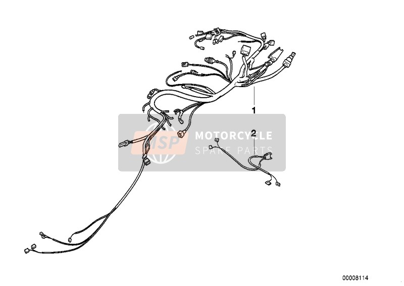 BMW R 850 GS 95 (0403) 1998 Arnés de cable para un 1998 BMW R 850 GS 95 (0403)