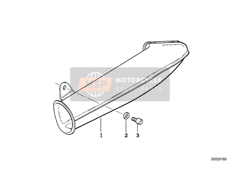 BMW R 850 R 02 (0428) 2006 Tubuladura de aspiracion para un 2006 BMW R 850 R 02 (0428)