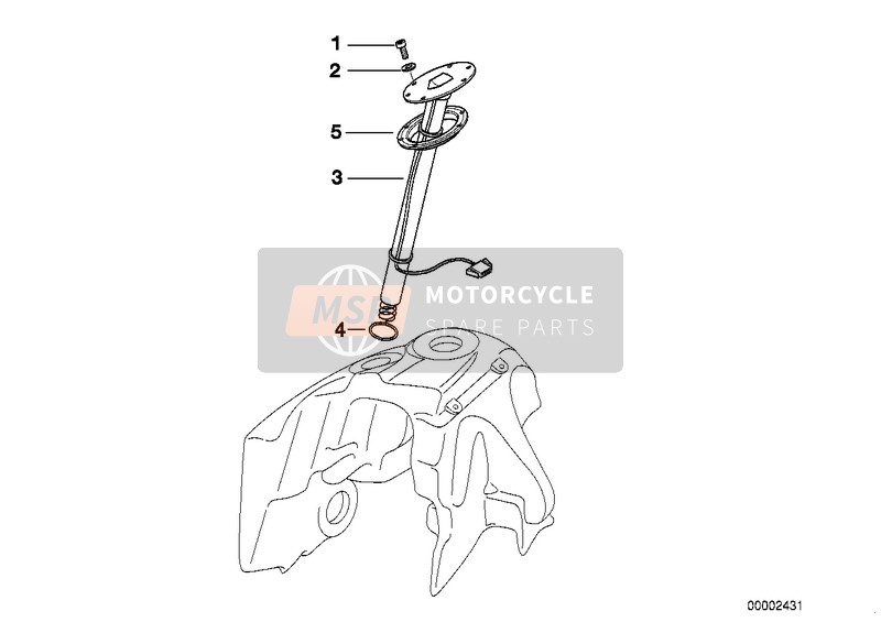 BMW R 850 RT 96 (0412) 2001 SENDING UNIT for a 2001 BMW R 850 RT 96 (0412)