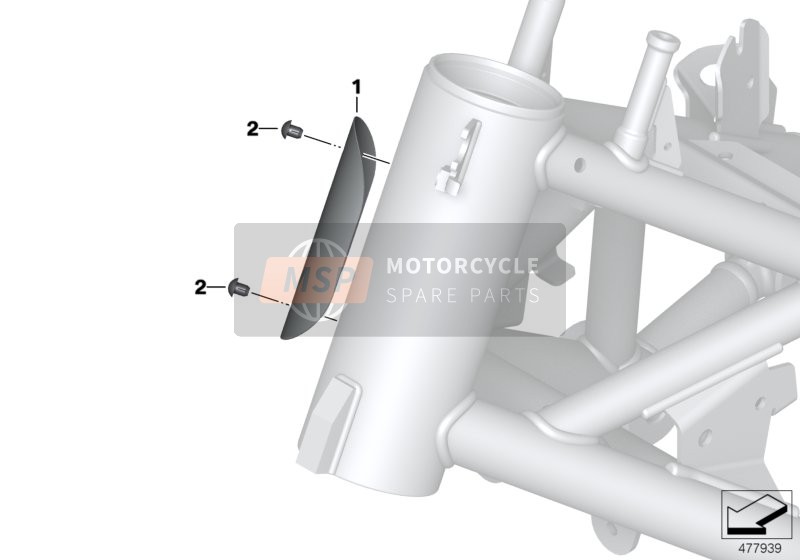 BMW R nineT (0A06, 0A16) 2016 Emblema 'Clásico' para un 2016 BMW R nineT (0A06, 0A16)