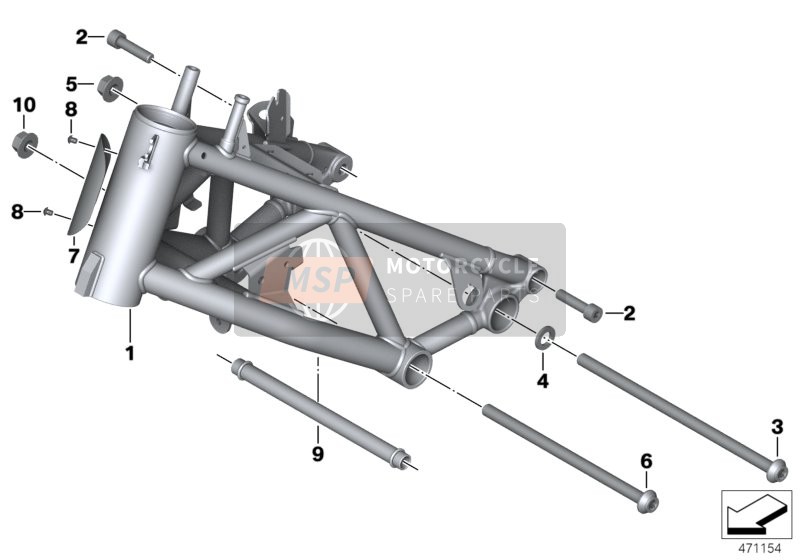 46517691014, Perno Con Tuerca, BMW, 0