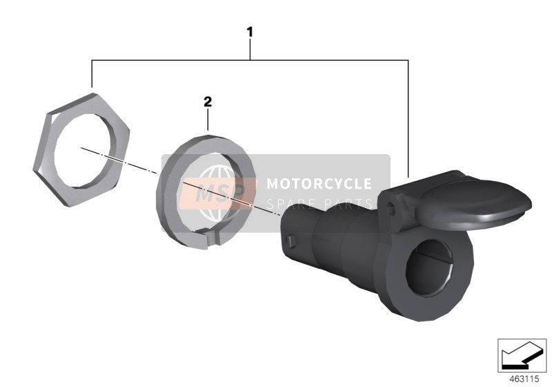 BMW R nineT Racer (0J21, 0J23) 2017 SOCKETS for a 2017 BMW R nineT Racer (0J21, 0J23)