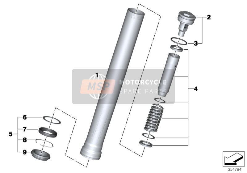 Tubo soporte