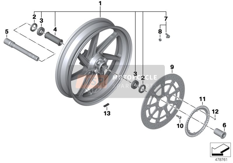 FORGED WHEEL, FRONT 2