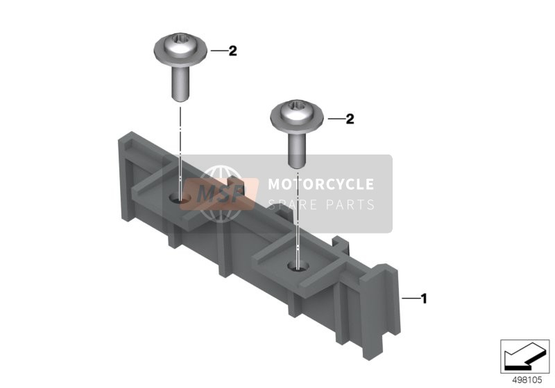 61138548735, Steun Relais, BMW, 0