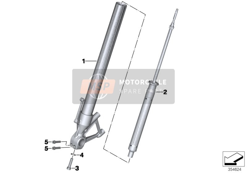 31428551546, Unità Ammortizzante Lato Destro, BMW, 0