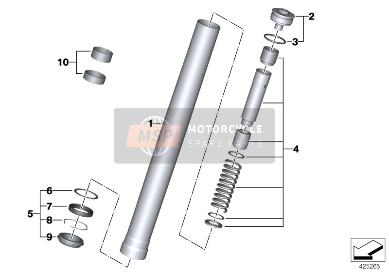 31428553755, Binnenpoot Zwart, BMW, 0