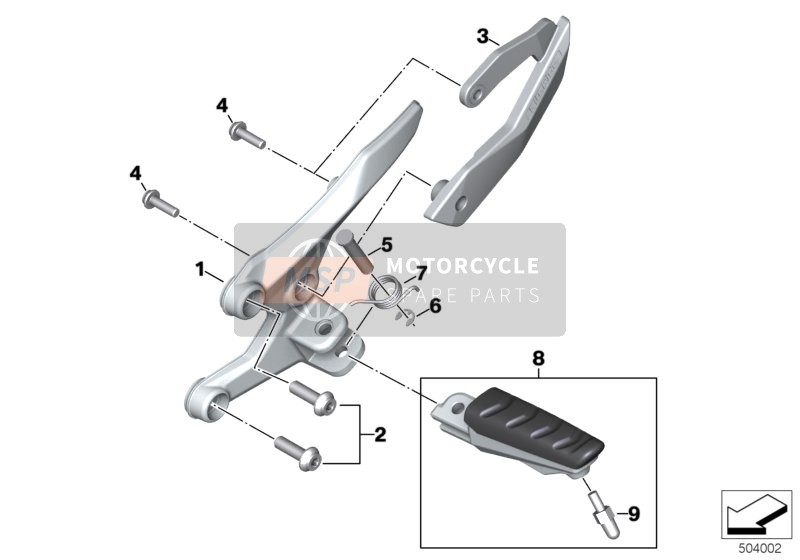 46712335184, Retainer Spring, BMW, 2